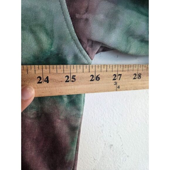 ACNE Studios Women Red Blue White "Yana Oil" Cotton Sweatshirt size X-Small - Picture 10 of 12